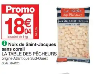 Promocash Noix de Saint-Jacques offre