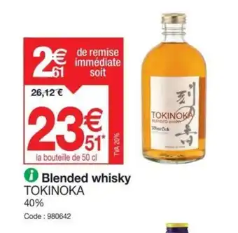 Promocash Blended whisky offre