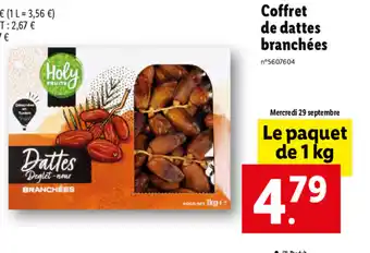 Lidl Coffret De Dattes Branchées offre