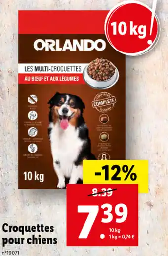 Lidl Croquettes Pour Chiens offre