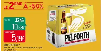 Match Pelforth bière offre