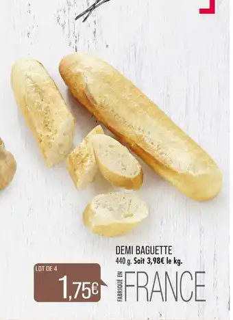 Match Demi baguette offre