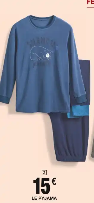 Influx pyjama polaire