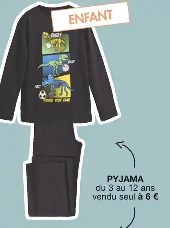 Cora x Carrefour Influx pyjama offre