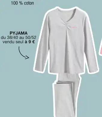 Cora x Carrefour Pyjama offre