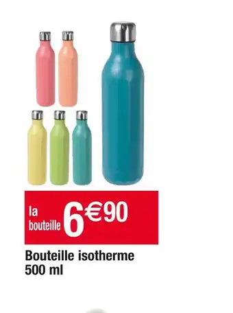 Cora x Carrefour Bouteille isotherme offre