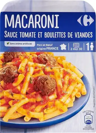 Carrefour Carrefour sur tous les plats cuisinés individuels offre