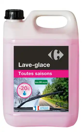 Carrefour Carrefour lave glace toutes saisons 5l offre