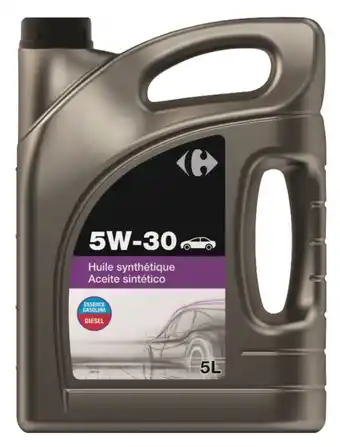 Carrefour Sur toutes les huiles auto carrefour offre
