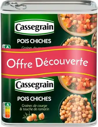 Carrefour Cassegrain légumes cuisinés offre découverte offre