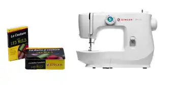 Carrefour Singer machine à coudre avec kit couturière pour les nuls offre