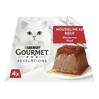 Carrefour Gourmet revelations mousseline pour chats offre