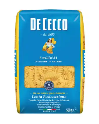 Carrefour Market De cecco pâtes offre