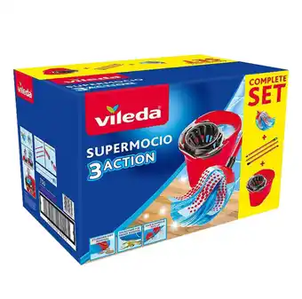 Carrefour Market Vileda le kit supermocio 3 action offre