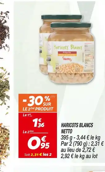 Netto Netto haricots blancs offre