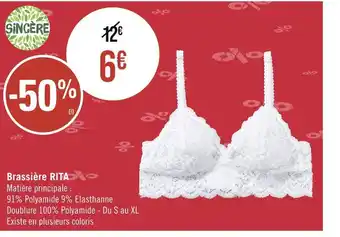 Sincère brassière rita