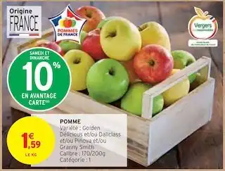 Intermarché Pomme offre