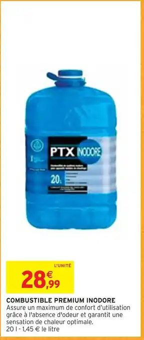 Ptx inodore combustible premium