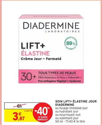Diadermine soin lift+ élastine jour