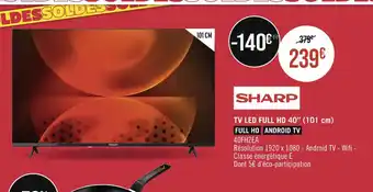 TV LED FULL HD 40" (101 cm)
