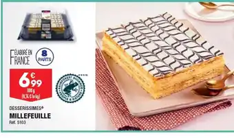 ALDI MILLEFEUILLE offre