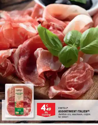 ALDI ASSORTIMENT ITALIEN offre
