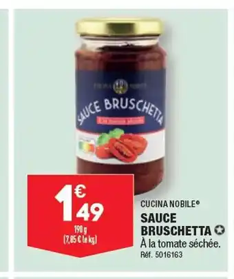 ALDI SAUCE BRUSCHETTA offre