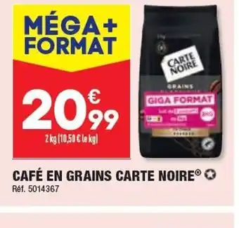 ALDI CAFÉ EN GRAINS CARTE NOIRE offre