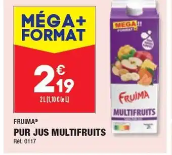 ALDI PUR JUS MULTIFRUITS offre