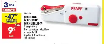 ALDI MACHINE À COUDRE MANUELLE offre