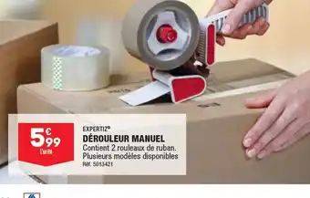 ALDI DÉROULEUR MANUEL offre
