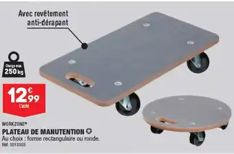 ALDI PLATEAU DE MANUTENTION offre