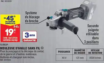 ALDI MEULEUSE D'ANGLE SANS FIL offre