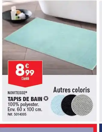 ALDI TAPIS DE BAIN offre