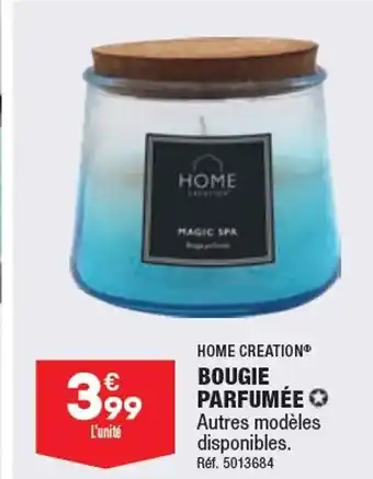 ALDI HOME CREATION BOUGIE PARFUMÉE offre