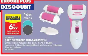 ALDI RÂPE ÉLECTRIQUE ANTI-CALLOSITÉ offre