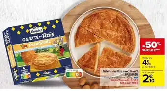 Carrefour Galette des Rois avec Fève PASQUIER offre