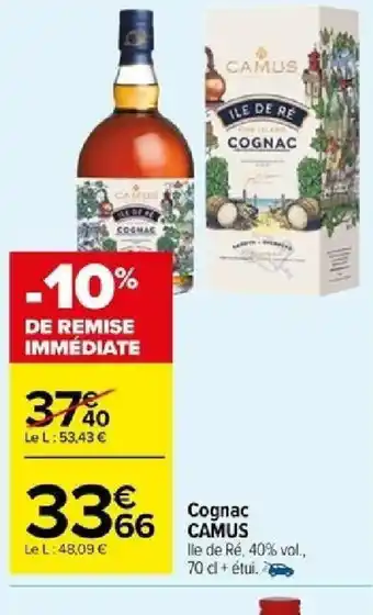 Carrefour Cognac CAMUS offre