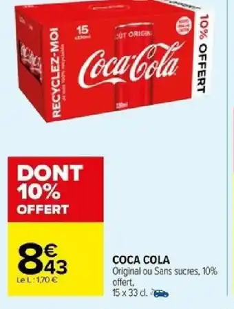 Carrefour Coca-Cola offre