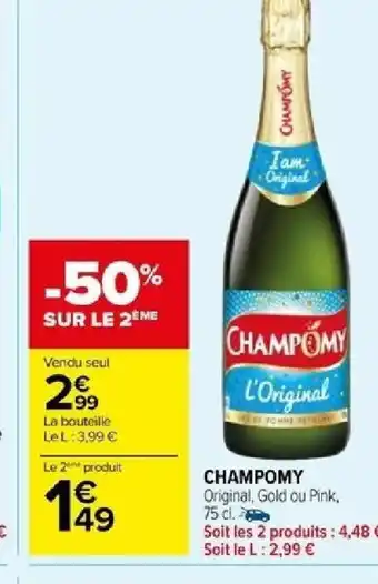 Carrefour CHAMPOMY offre