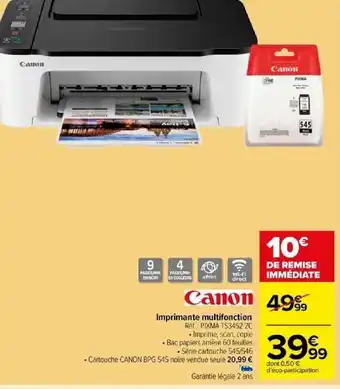 Carrefour Imprimante multifonction offre