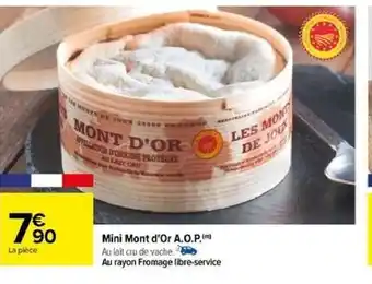 Carrefour Mini Mont d'Or A.O.P.m offre