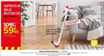 Carrefour Aspirateur balai multifonction offre