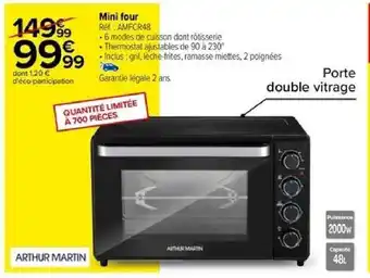 Carrefour Mini four offre
