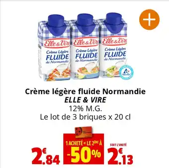 Coccinelle Express Crème légère fluide Normandie ELLE & VIRE offre
