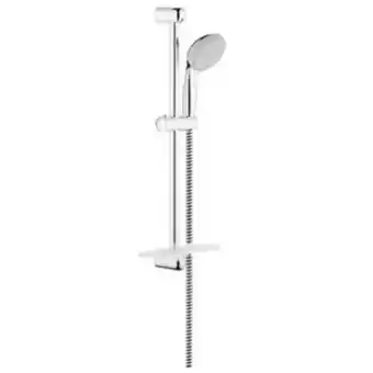 Brico Cash Grohe ensemble de bain mitigeur grohtherm avec douchette + barre de douche + porte savon tempesta offre