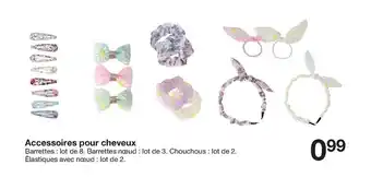 Zeeman Accessoires Pour Cheveux offre