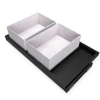 Bricomarché Tiroir extérieur vertex 40 kg hauteur 131 mm- 131- gris anthracite- acier offre