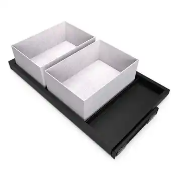 Bricorama Tiroir extérieur vertex 40 kg hauteur 131 mm- 131- gris anthracite- acier offre