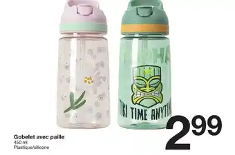 Zeeman Gobelet Avec Paille offre